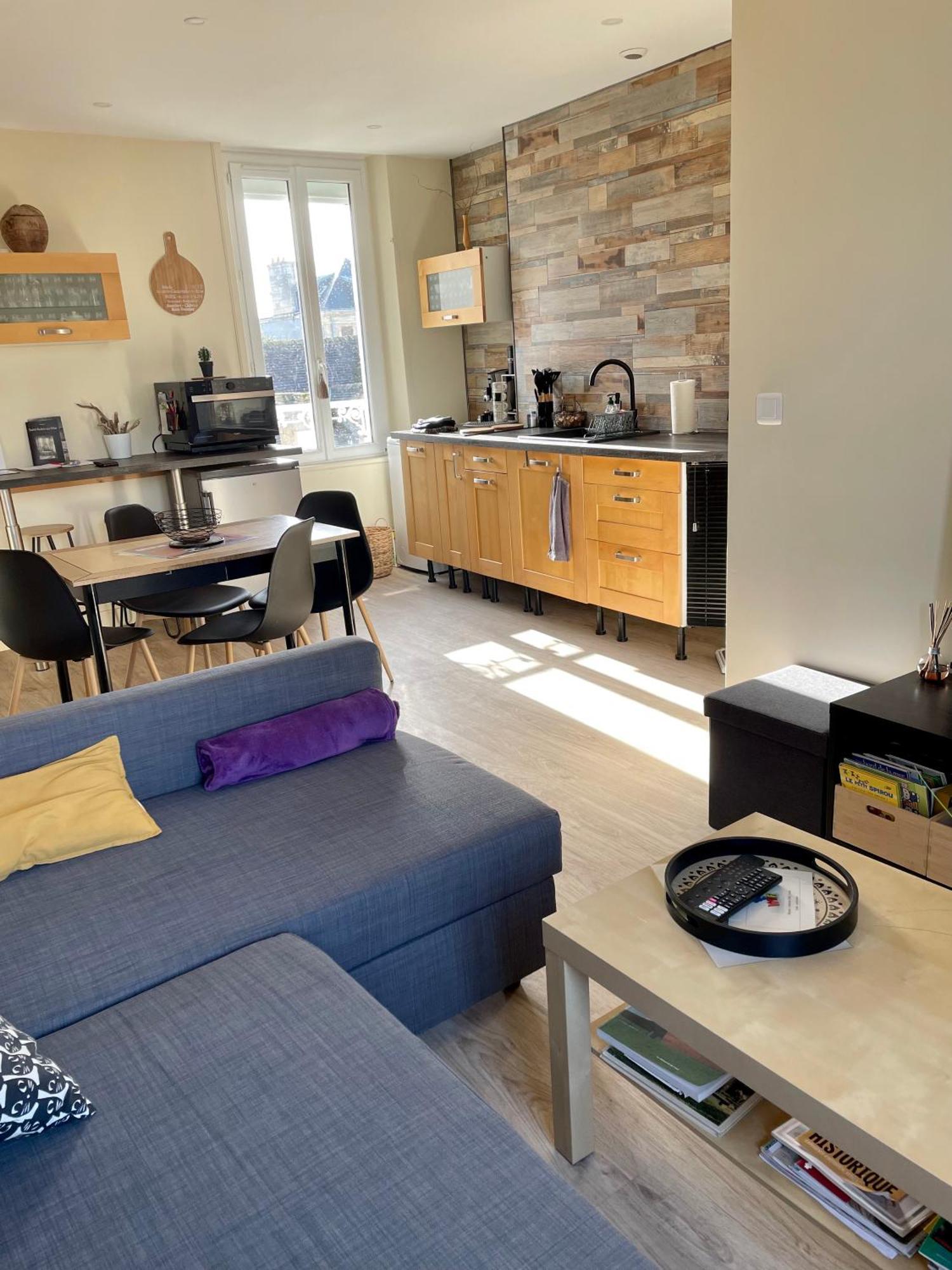 Saint-Aubin-Sur-Mer: Bel Appartement Traversant Bagian luar foto